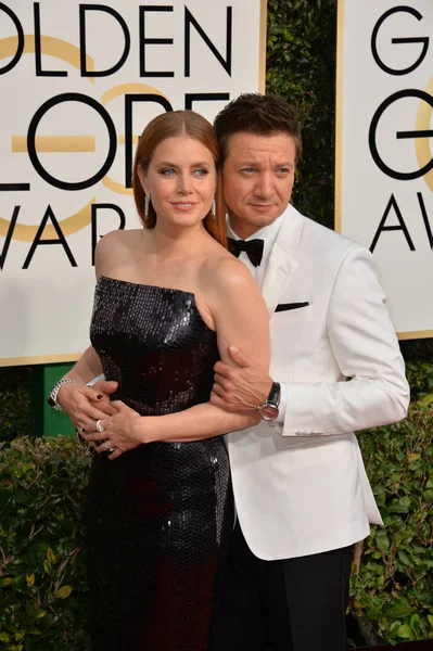 Amy Adams y Jeremy Renner — Foto de Stock