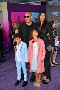 Vin Diesel, Paloma Jimenez & Children