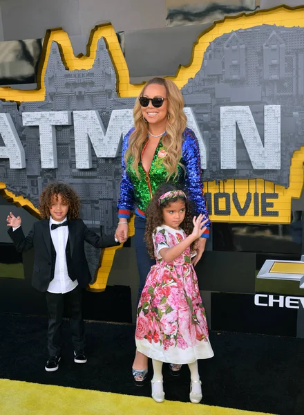 Mariah Carey & děti — Stock fotografie