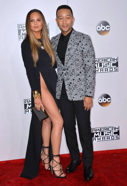 Chrissy Teigen & John Legend — Stock Photo, Image