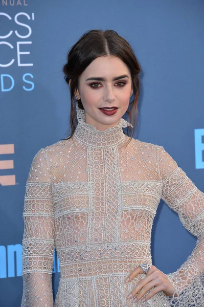 Lily Collins — Stock Photo, Image