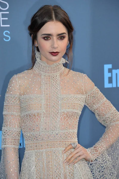 Lily Collins — Stock Photo, Image