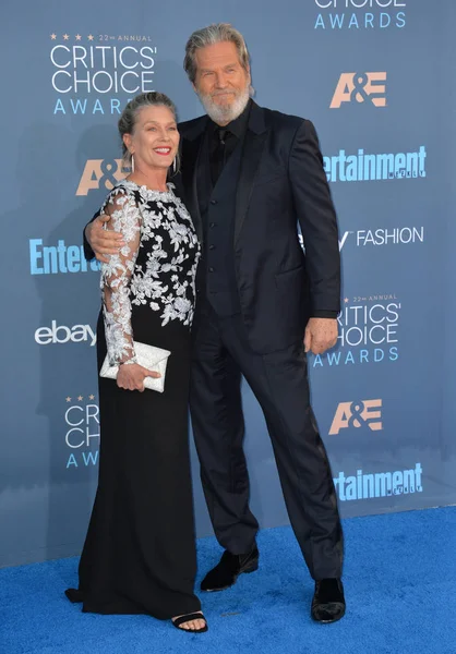 Jeff Bridges y Susan Geston —  Fotos de Stock
