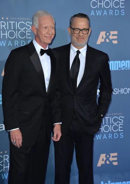 Tom Hanks & Chesley Sullenberger — Stockfoto