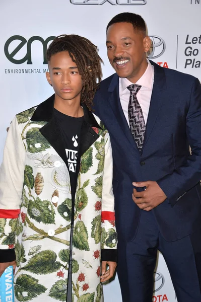 Jaden Smith y Will Smith —  Fotos de Stock