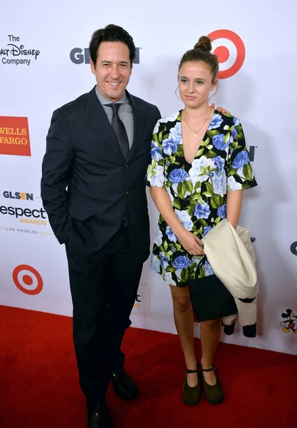 Rob Morrow & TU Simone Ayer Morrow — Stockfoto