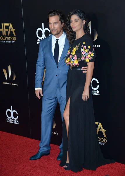 Matthew McConaughey & Camila Alves — Stock Photo, Image