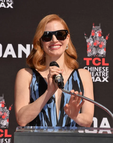 Jessica chastain — kuvapankkivalokuva