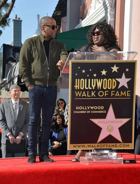 Lee Daniels & Gabourey Sidibe — Foto Stock