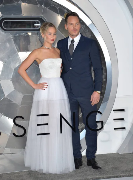 Jennifer Lawrence & Chris Pratt — Foto de Stock