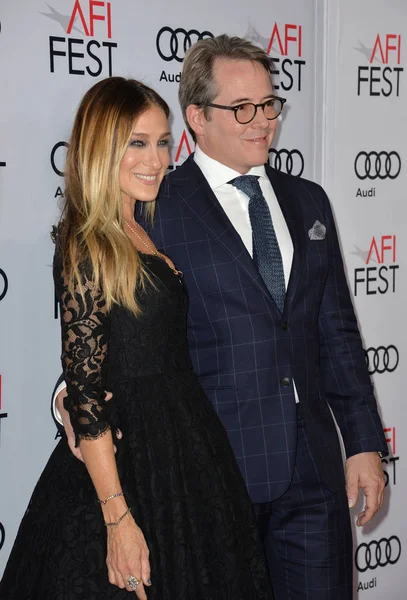 Matthew Broderick & Sarah Jessica Parker — Fotografia de Stock