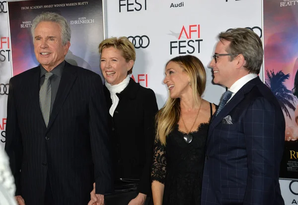 Warren Beatty, Annette Bening, Sarah Jessica Parker & Matthew Broderick — Foto de Stock