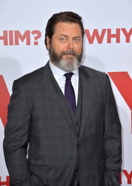 Nick offerman — Foto de Stock