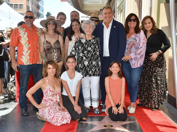 Kenny Ortega & familia — Foto de Stock