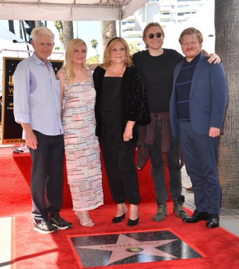 Kirsten Dunst, Klaus Dunst, Inez Rupprecht, Christian Dunst & Jesse Plemons