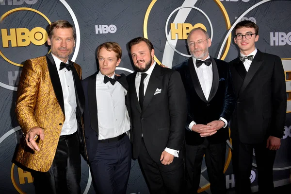 Nikolaj Coster-Waldau, Alfie Allen, John Bradley, Liam Cunningham & Isaac Hempstead Wright — Fotografia de Stock