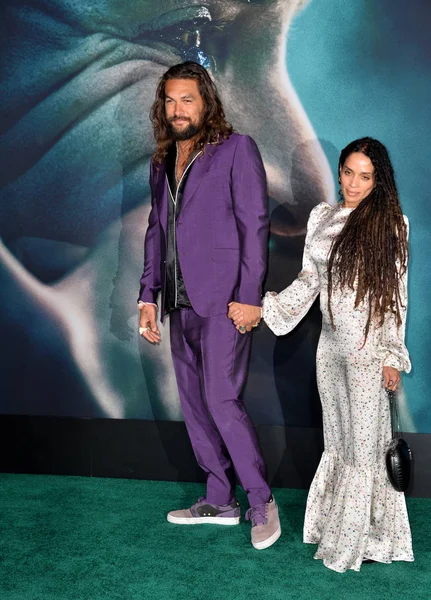 Jason momoa & lisa boné — Fotografia de Stock