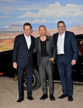 Aaron Paul, Bryan Cranston ve Vince Gilligan 