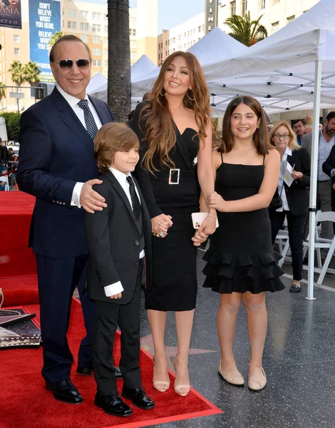 Tommy Mottola, Thalia Mottola & Family — Stock Photo, Image