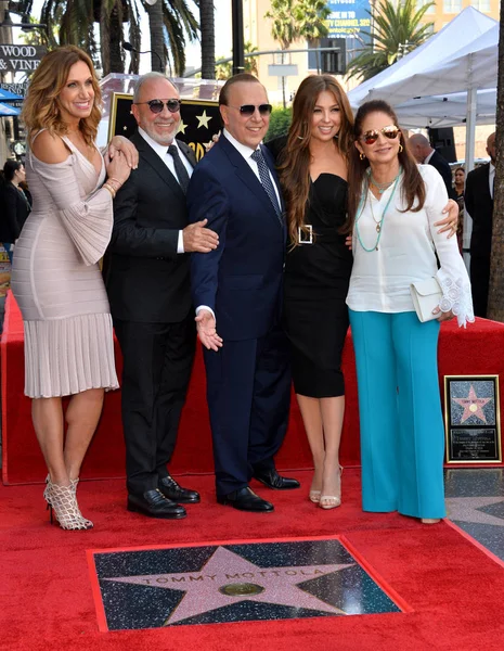 Lilli Estefan, Emilio Estefan, Tommy Mottola, Thalia Mottola & G — стокове фото