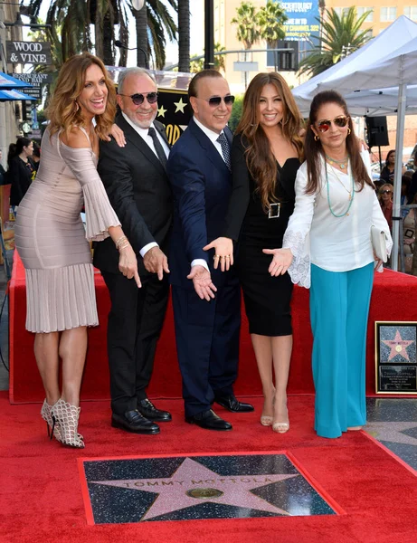 Lilli Estefan, Emilio Estefan, Tommy Mottola, Thalia Mottola & G — стокове фото