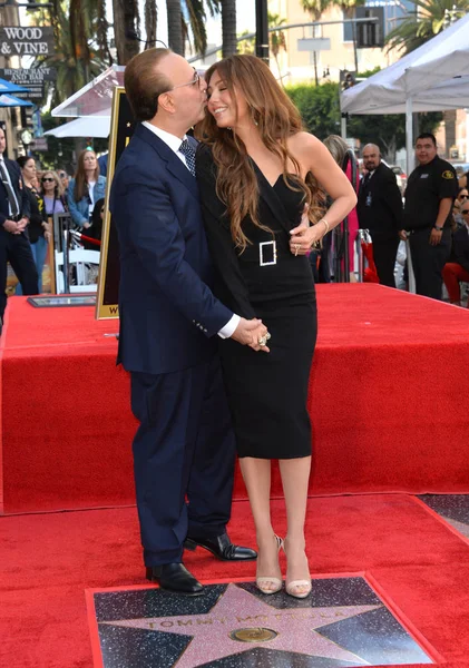 Tommy Mottola y Thalia Mottola — Foto de Stock