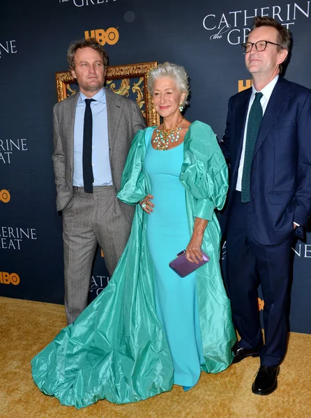 Jason Clarke, Helen Mirren & Philip Martin — Stockfoto