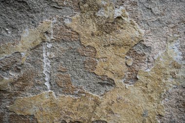 Boya ile kaplı eski bir duvarın dokusu. Bir arka plan görüntüsü