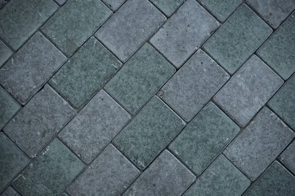 Textura Losas Pavimentación Cubiertas Hierba Imagen Fondo Una Piedra Estrato — Foto de Stock