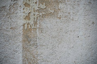 Boya ile kaplı eski bir duvarın dokusu. Bir arka plan görüntüsü