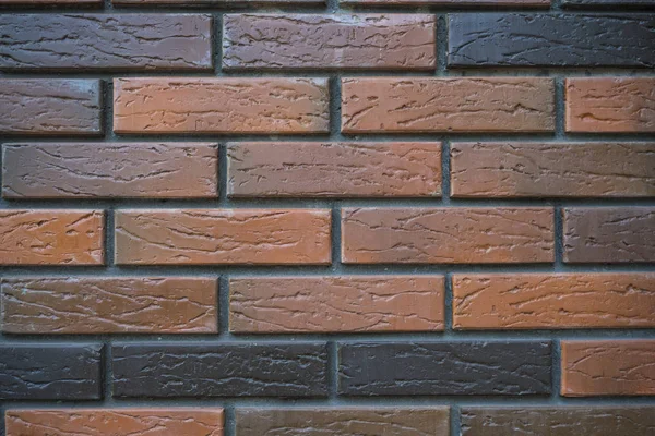 Ziegelwand Textur. Hintergrundbild von Mauerwerk — Stockfoto