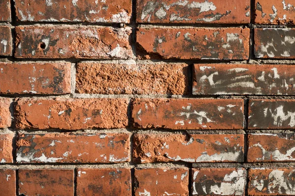 Tuğla duvar dokusu. Duvar arka plan görüntüsü