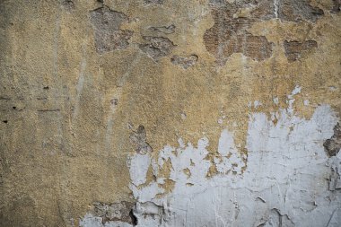 Boya ile kaplı eski bir duvarın dokusu. Bir arka plan görüntüsü