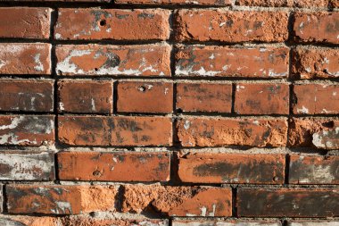 Tuğla duvar dokusu. Duvar arka plan görüntüsü