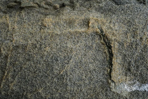 De textuur van de steen begroeid met mos. Achtergrondafbeelding o — Stockfoto