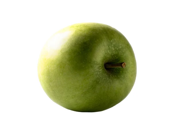 Geïsoleerde verse appel op een witte achtergrond — Stockfoto
