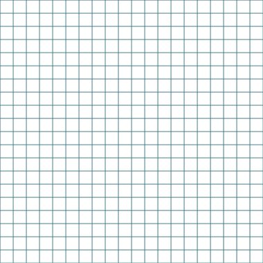 Şebeke kağıdı. Soyut kare arkaplan ve yeşil grafik. Okul için geometrik şablon, duvar kağıdı, doku, defter. Şeffaf arkaplanda boş sıralanmış izole edilmiş.