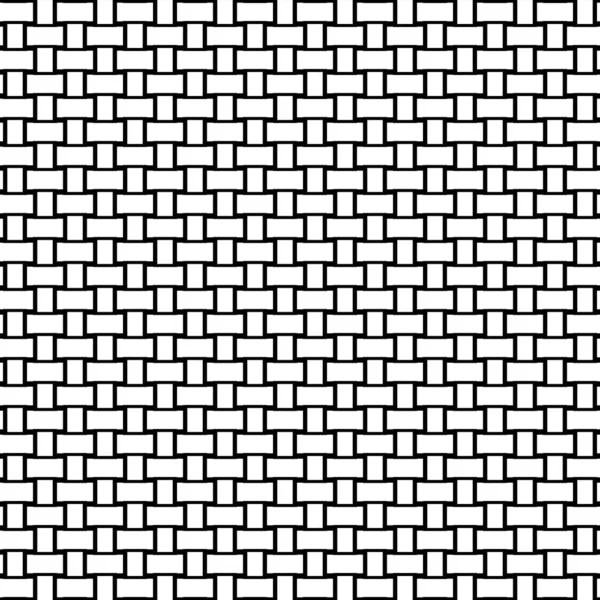 Абстрактный Геометрический Черно Белый Бесшовный Узор Веб Страниц Текстур Открыток — стоковый вектор