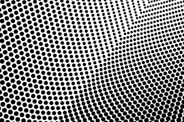 Popüler sanatlar arka planda. Geometrik vintage monokrom soluk duvar kağıdı. Yarı ton siyah beyaz geometrik tasarım. Pop sanat baskısı. Geriye dönük desen. Çizgi roman kapağı. 90 'lar tarzı.