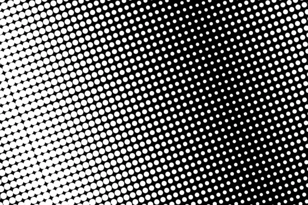 Pop Art Punkte Hintergrund Geometrische Vintage Monochrom Tapete Verblassen Halbtongeometrisches — Stockvektor