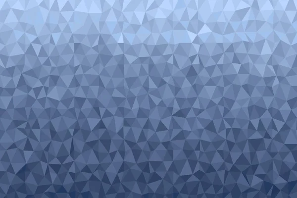 Polygonaler Dunkelblauer Mosaikhintergrund Abstrakte Darstellung Des Low Poly Vektors Dreieckiges — Stockvektor