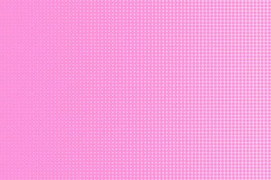 Pop Art Colory çizgi roman kapağı. Puantiyeli pembe arka plan. Çizgi film komik retro desen. Vektör yarım ton çizimi. 90 'lar tarzı. Poster, kart, el ilanı için şablon tasarımı.