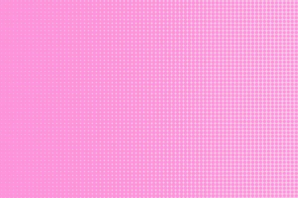 Pop Art Colory çizgi roman kapağı. Puantiyeli pembe arka plan. Çizgi film komik retro desen. Vektör yarım ton çizimi. 90 'lar tarzı. Poster, kart, el ilanı için şablon tasarımı.