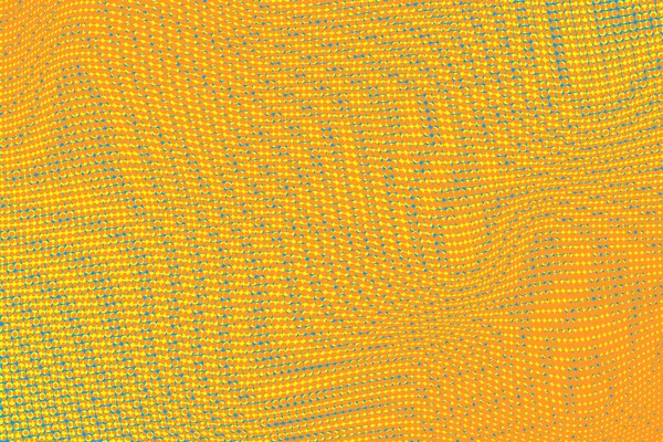 Pop Art Couverture Magazine Bande Dessinée Colorée Pois Fond Orange — Image vectorielle
