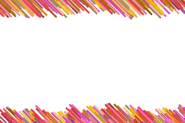 Lienzo Multicolor Dibujado Mano Con Líneas Verticales Adorno Bordado Sobre — Vector de stock