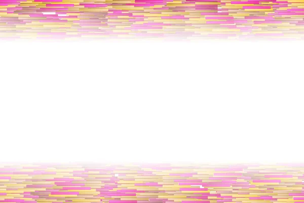 Ручной Рисунок Многоцветного Холста Горизонтальными Линиями Вышивка Украшение Белом Фоне — стоковый вектор