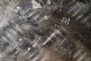 Fırçalanmış yaşlı metal yüzey dokusu