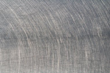 Fırçalanmış yaşlı metal yüzey dokusu