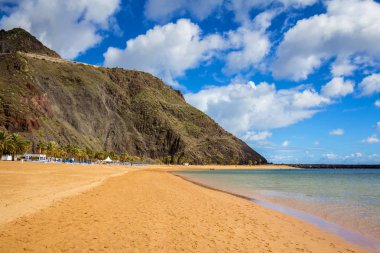 Beach Las Teresitas, Tenerife Adası, İspanya