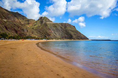 Beach Las Teresitas, Tenerife Adası, İspanya